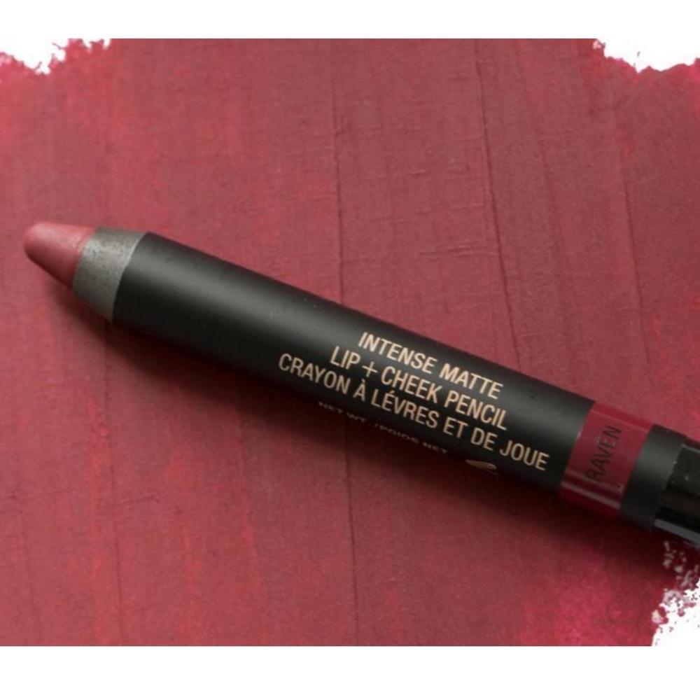 Nudestix Matte Lip & Cheek Pencil Raven Red Plum